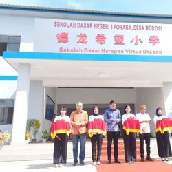 Bangun SDN di Konawe, Ini Misi Yayasan Andrew Zhu & Tony Zhou