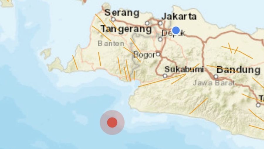 Gempa Banten (Ist BMKG)