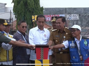 Jokowi Resmikan 6 Jembatan di Jalur Lintas Utara, Habiskan Anggaran Rp 292 M