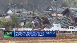 Video: Korban Tewas Akibat Gempa Jepang Capai 57 Jiwa