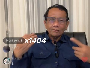 Live TikTok, Mahfud Ajak Masyarakat Contoh Semangat Antikorupsi Bung Hatta
