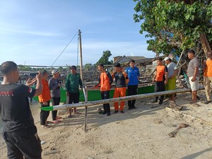 Nelayan Takalar Terdampar Usai Pancing Ditarik Ikan Besar di Laut Dievakuasi