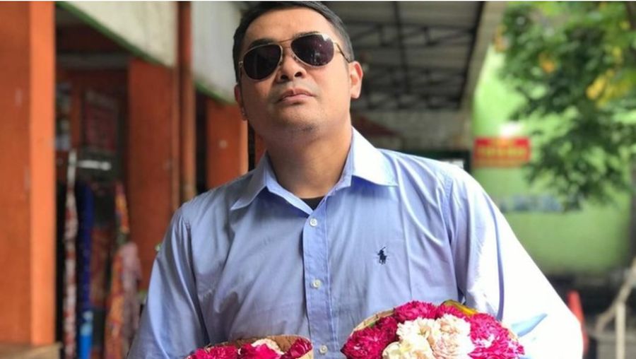 Anggota DPD RI asal Bali, Arya Wedakarna alias AWK. (Tangkapan Layar instagram @aryawedakarna)