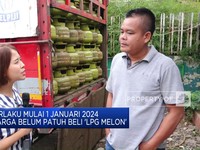Video: Berlaku Mulai 1 Januari 2024 Warga Belum Patuh Beli LPG Melon