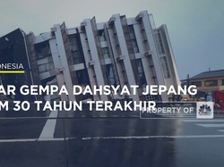 Video: Daftar Gempa Dahsyat Jepang Dalam 30 Tahun Terakhir