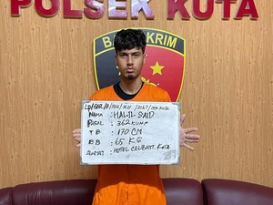 WN Maroko Dibekuk gegara Curi Tas di Tempat Hiburan Malam Kuta