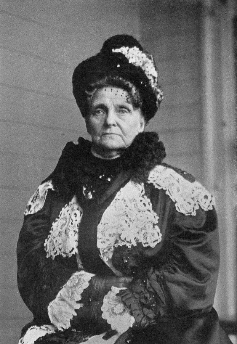 American businesswoman and financier Hetty Green (1834 - 1916), nee Henrietta Robinson, at the wedding of her daughter Sylvia to Matthew Astor Wilks in Morristown, New Jersey, 23rd February 1909. (Photo by Hulton Archive/Getty Images)