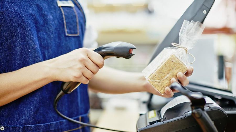 Ilustrasi kasir minimarket