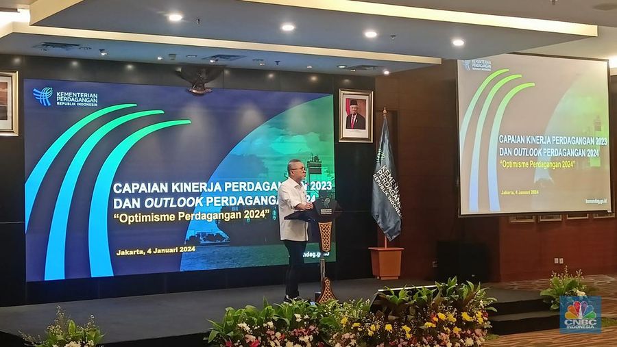Menteri Perdagangan Zulkifli Hasan (CNBC Indonesia/Ferry Sandi)