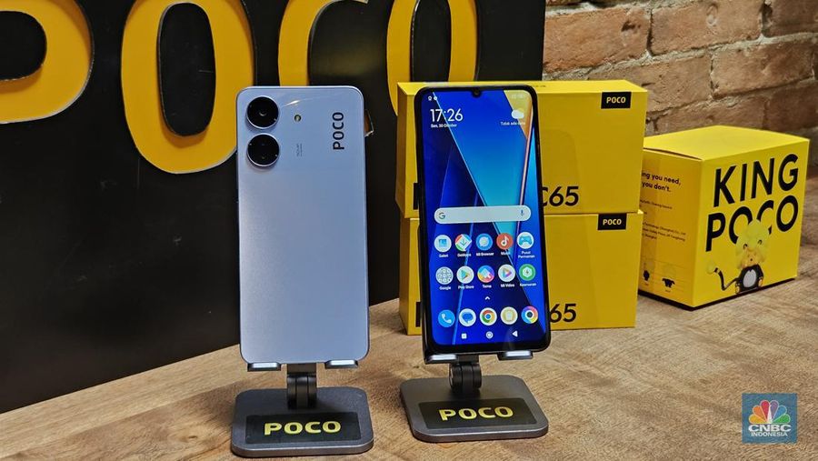 Poco C65 Rilis di RI, HP Murah Harga Rp 1 jutaan.
