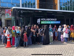 Uji Coba Bus Listrik di Medan Mulai Hari Ini, Berikut Jadwal dan Rutenya