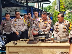 Polda Jateng Keluarkan Maklumat Larang Knalpot Brong Jelang Kampanye Terbuka