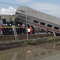 KNKT Bentuk Tim Investigasi Tabrakan KA Turangga VS Bandung Raya