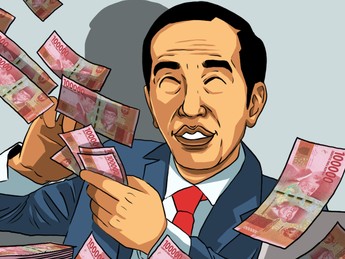 Jokowi Habiskan Rp3.121,9 T di 2023, Buat Apa & Siapa Saja?