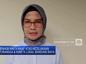 Video: Kemenhub Minta Maaf Soal Tabrakan KA di Kabupaten Bandung