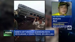 Video: Penumpang Ceritakan Detik-Detik Tabrakan Kereta di Bandung