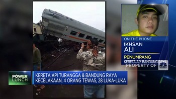 Video: Penumpang Ceritakan Detik-Detik Tabrakan Kereta di Bandung