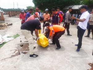 Pria Tewas Mengambang di Tukad Mati Kuta, Tubuh Membengkak-Kulit Mengelupas