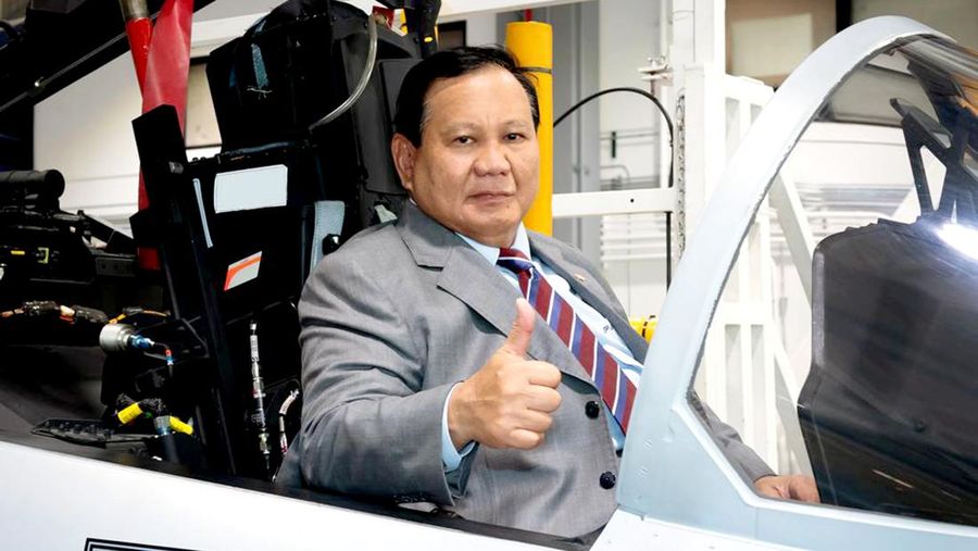 Prabowo Subianto dalam acara modernisasi alutsista. (Dok: Dokumentasi Kementerian Pertahanan)