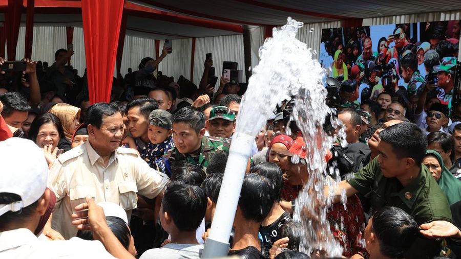 Prabowo Subianto dalam acara Unhan (Dok: Dokumentasi Kementerian Pertahanan)