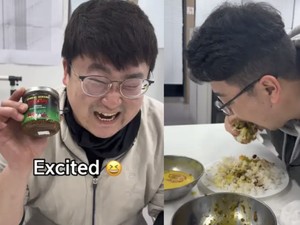 Pria Korea Diajari Makan Pakai Tangan Langsung, Begini Responnya