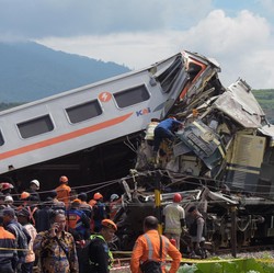 24 Penumpang Alami Luka-Luka, Semua Perawatan Ditanggung KAI