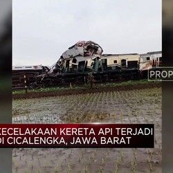 Video: Tabrakan Kereta Bandung Raya dan KA Turangga, 3 Orang Tewas