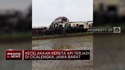 Video: Tabrakan Kereta Bandung Raya dan KA Turangga, 3 Orang Tewas