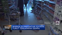 Video: Warga di Prefektur Toyama Turut Terdampak Gempa