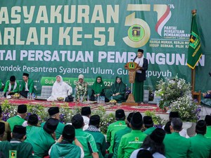 Harlah Ke-51 PPP, Mardiono Gelar Tasyakuran di Ponpes Syamsul Ulum