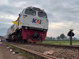 Evakuasi Usai, Jalur Haurpugur - Cicalengka Sudah Dapat Dilewati Kereta Api