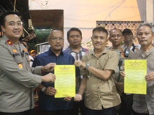 Polsek Menteng Sebar Edaran Larangan Tawuran