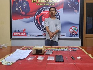 Polisi Tangkap Pembuat Sabu Rumahan di Bima