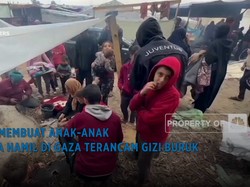 Perang Membuat Anak-anak & Wanita Hamil di Gaza Terancam Gizi Buruk