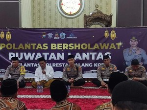 Polantas Kota Malang Gandeng Tokoh Agama Gelar Selawatan