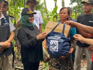 Bupati Sleman Tinjau Lokasi Terdampak Angin Kencang di Kapanewon Minggir
