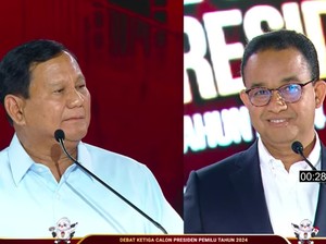 Prabowo Sebut RI Tak Pernah Default soal Utang, Anies: Wow