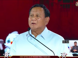 Prabowo Sebut Anggaran Kemenhan Banyak Ditolak Sri Mulyani saat Pandemi