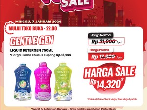 Banjir Diskon! Beli Detergen di Transmart Full Day Sale Cuma Rp 14 ribuan