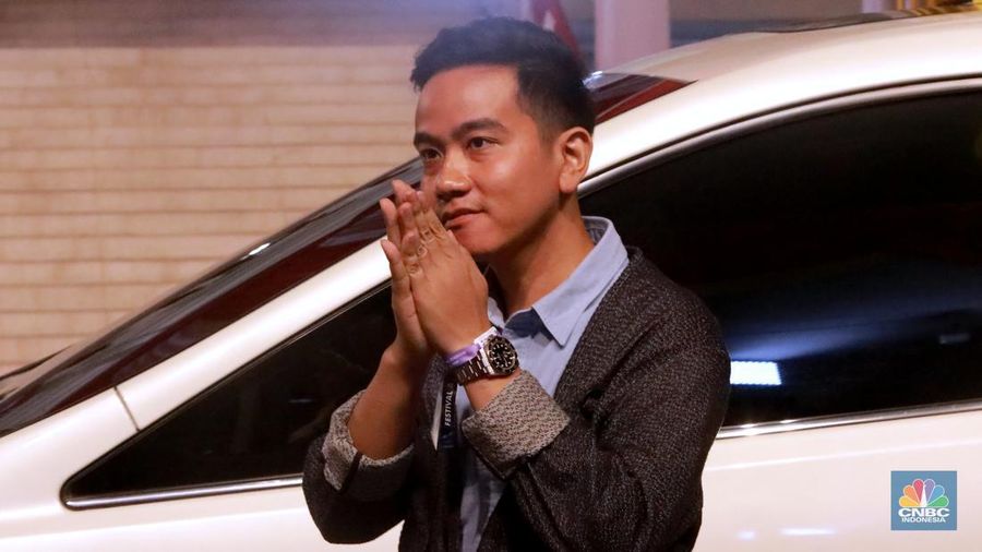 Gibran (CNBC Indonesia/Muhammad Sabki)