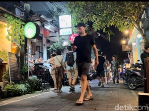Serunya Menyusuri Malam di Jalan Goutama Ubud Bali yang Estetik