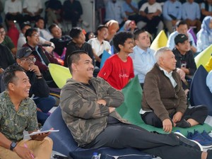 Menpora Hadiri Nobar Debat yang Diselenggarakan detikcom & Total Politik