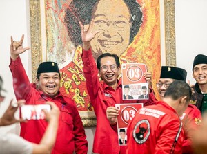 Gelar Nobar Debat Ketiga di Kampung-kampung, PDIP Surabaya: Ganjar All Out
