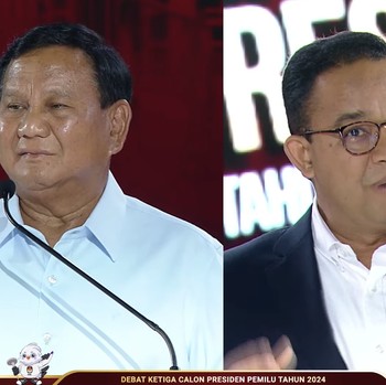 Momen Anies-Prabowo Panas: Menteri 340 Ribu Hektare-Salah Mas Anies!