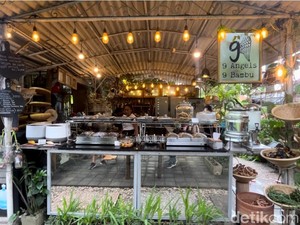 Unik! Resto Konsep Jujur di Ubud, Ambil dan Bayar Makanan Sendiri