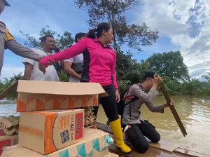 Ketinggian Banjir di Tebo hingga 4 Meter, 11.631 KK Terdampak
