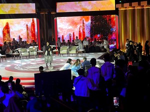 Timnas AMIN Nilai Aksi Grace Natalie Hampiri Moderator Debat Tak Patut