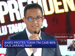 Video: Anies Protes! Tukin TNI Cair 80%, Gaji Jarang Naik