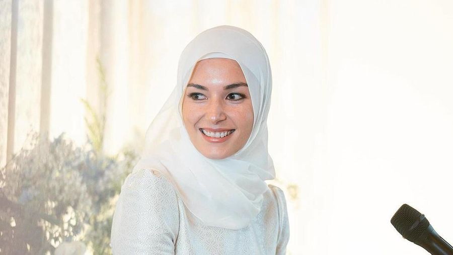 Anisha Rohmah, calon istri Pangeran Mateen dari Brunei. (Tangkapan layar Instagram @tehfirdaus)
