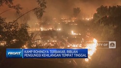 Video: Kamp Rohingya di Bangladesh Terbakar